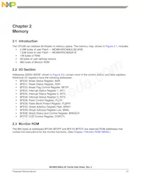 MCR908JK3ECPE Datasheet Page 21