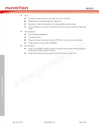 MINI55LDE Datasheet Page 22