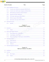 MK10DX128ZVMD10 Datasheet Page 14