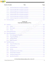 MK10DX128ZVMD10 Datasheet Page 23