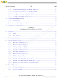 MK20DN512ZVMB10 Datasheet Page 20