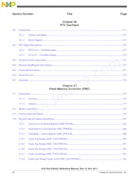 MK20DN512ZVMB10 Datasheet Page 22