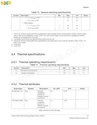 MK22FN1M0AVLH12 Datasheet Page 17
