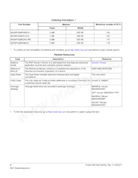 MK26FN2M0CAC18R Datasheet Page 2