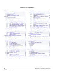 MK65FX1M0VMI18 Datasheet Page 4