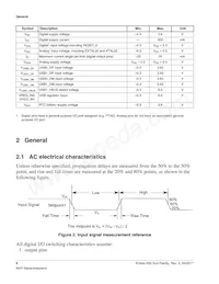 MK65FX1M0VMI18 Datasheet Page 6