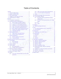 MKV44F128VLF16 Datasheet Page 5