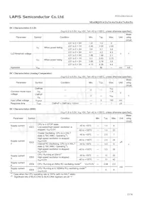 ML620Q156A-NNNTBWATL數據表 頁面 22