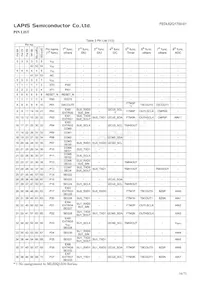 ML62Q1714-NNNTBZ0BX Datasheet Page 16