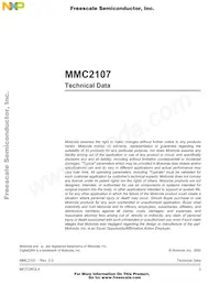 MMC2107CFCAF33數據表 頁面 3