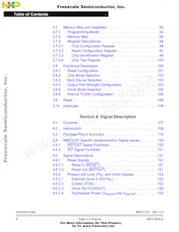 MMC2107CFCAF33 Datasheet Page 8