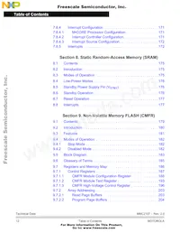 MMC2107CFCAF33 Datasheet Page 12