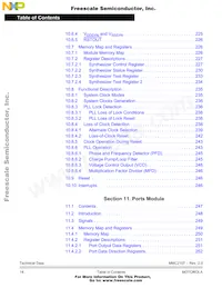 MMC2107CFCAF33數據表 頁面 14
