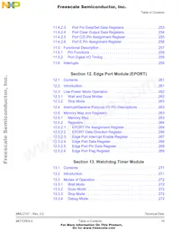 MMC2107CFCAF33 Datasheet Page 15