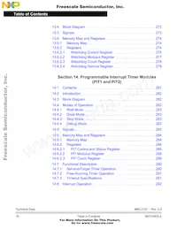 MMC2107CFCAF33數據表 頁面 16