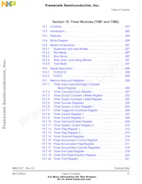 MMC2107CFCAF33 Datasheet Page 17