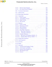MMC2107CFCAF33 Datasheet Page 19
