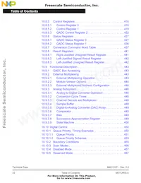 MMC2107CFCAF33 Datasheet Pagina 22