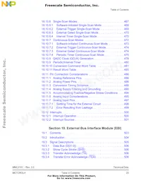 MMC2107CFCAF33 Datasheet Pagina 23