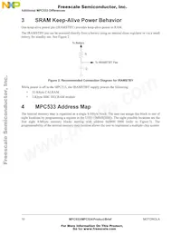 MPC534CZP40 Datasheet Pagina 10