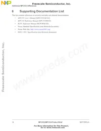 MPC534CZP40 Datasheet Page 14