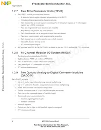 MPC555LFMZP40R2 Datenblatt Seite 4