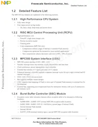 MPC565MZP56R2 Datasheet Page 3