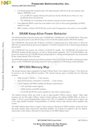 MPC565MZP56R2 Datasheet Pagina 10