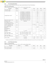 MPR121QR2 Datasheet Page 9