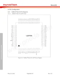 NANO103SD3AN Datasheet Page 18