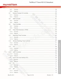 NANO112VC2AN Datasheet Page 3