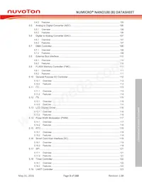 NANO120KE3BN Datasheet Page 3