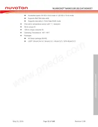 NANO120KE3BN Datasheet Page 15