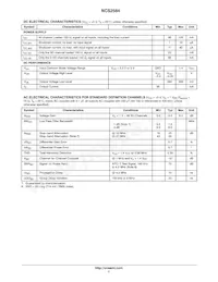 NCS2584DTBR2G Datasheet Page 7