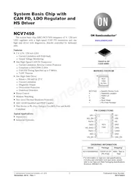 NCV7450DB0R2G Datasheet Cover