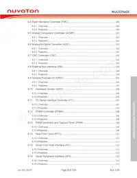 NUC029NAN Datasheet Page 3