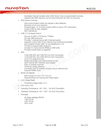 NUC123SC2AN1 Datasheet Page 11