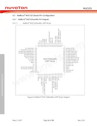 NUC123SC2AN1 Datasheet Page 16