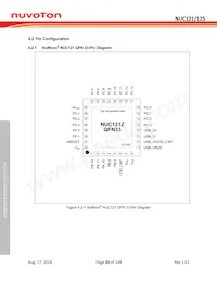 NUC125SC2AE Datasheet Page 20