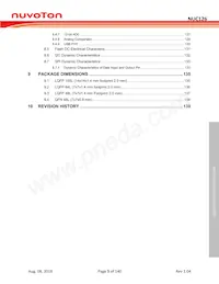 NUC126VG4AE Datasheet Page 5