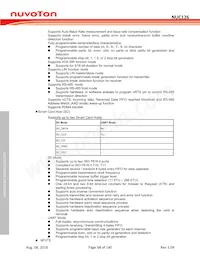 NUC126VG4AE Datasheet Page 14
