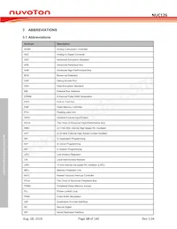 NUC126VG4AE Datasheet Page 18