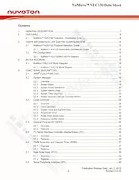 NUC130VE3CN Datasheet Page 2