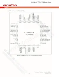 NUC130VE3CN Datasheet Page 14