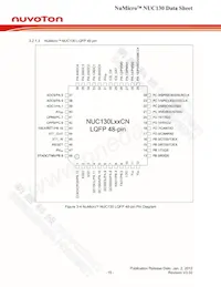 NUC130VE3CN數據表 頁面 15