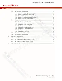 NUC140RE3CN Datenblatt Seite 4