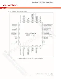 NUC140RE3CN Datasheet Page 14