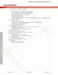 NUC240SE3AE Datasheet Pagina 16