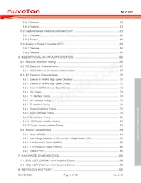 NUC975DK61Y Datasheet Page 5
