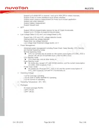 NUC975DK61Y Datasheet Page 14